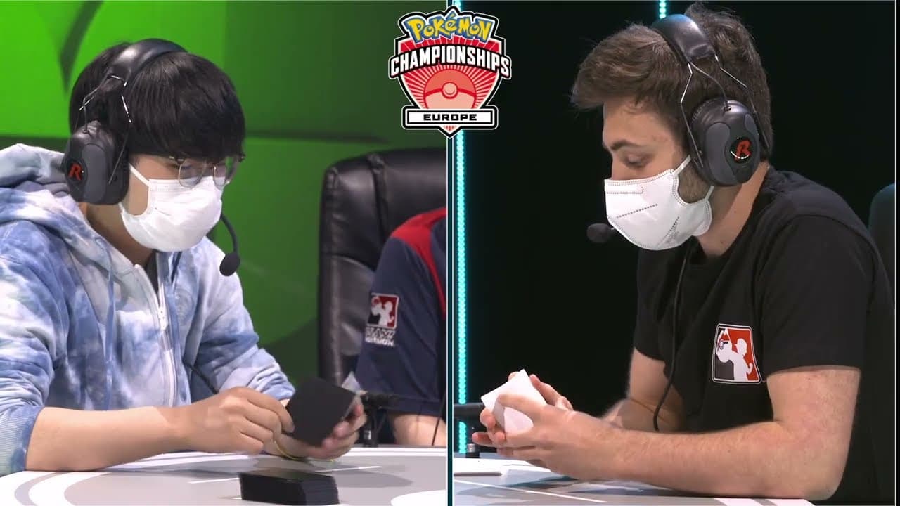 Clean match-start frame for Reiji Nishiguchi versus Isaiah Bradner