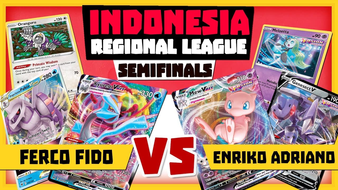 Clean match-start frame for Ferco Fido versus Enriko Adriano
