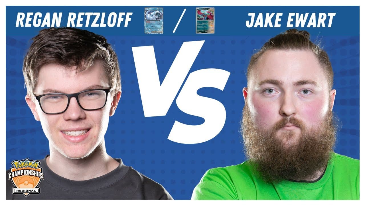 Clean match-start frame for Regan Retzloff versus Jake Ewart