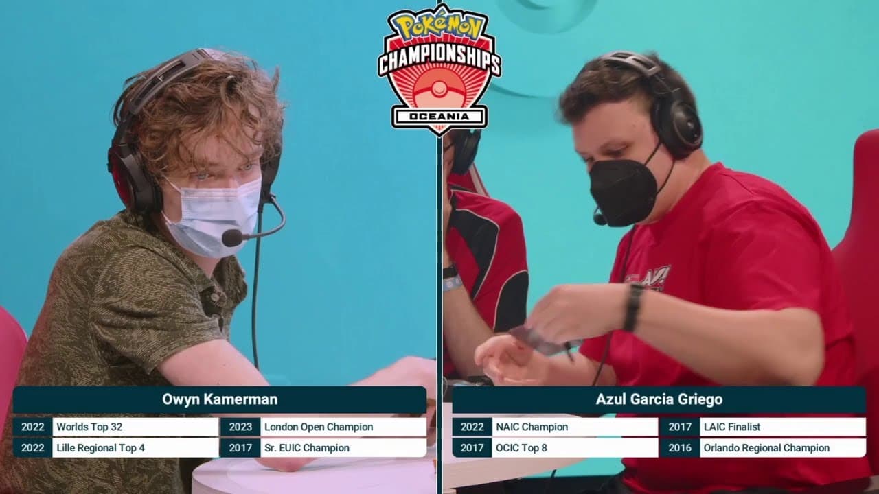 Azul Garcia Griego vs Owyn Kamerman match-start frame