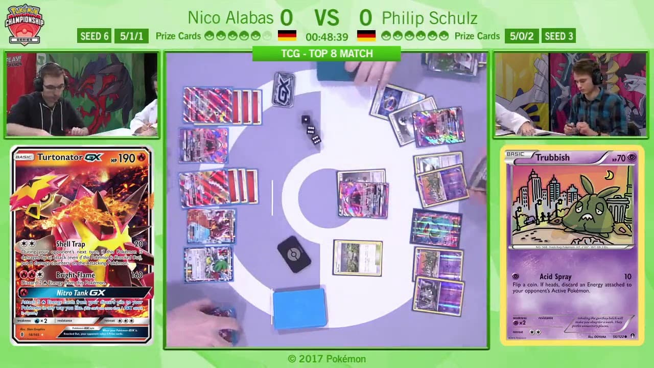 Clean match-start frame for Philip Schulz versus Nico Alabas