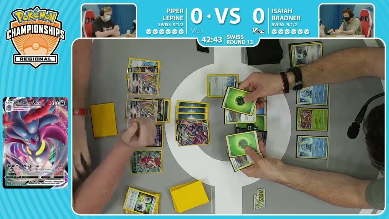 Piper Lepine vs Isaiah Bradner match-start frame