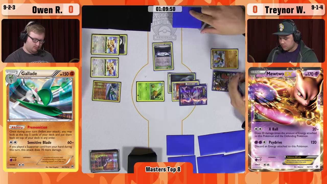 Clean match-start frame for Owen Robinson versus Treynor Wolfe
