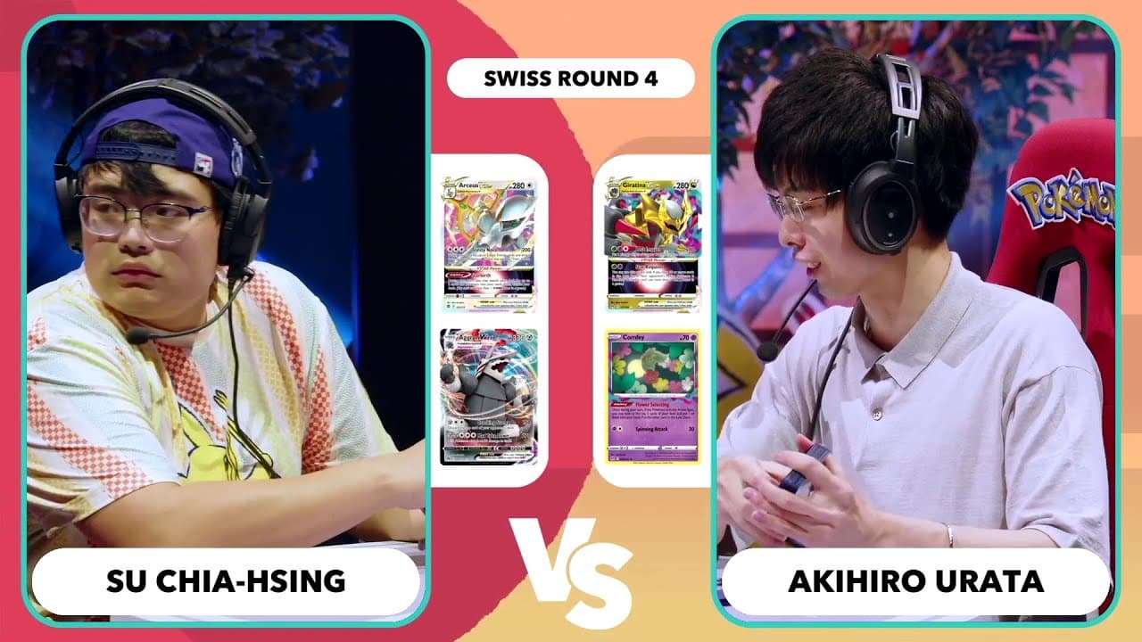 Clean match-start frame for Su Chia-Hsing versus Akihiro Urata