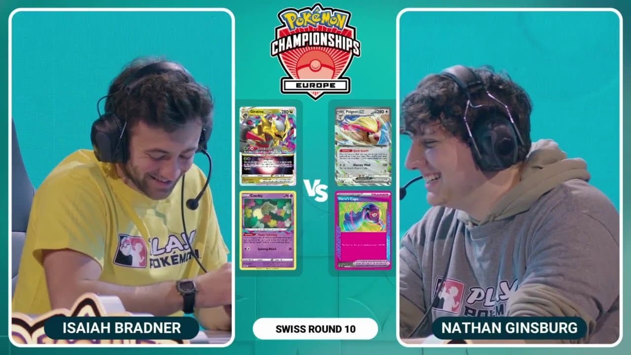 Clean match-start frame for Isaiah Bradner versus Nathan Ginsburg