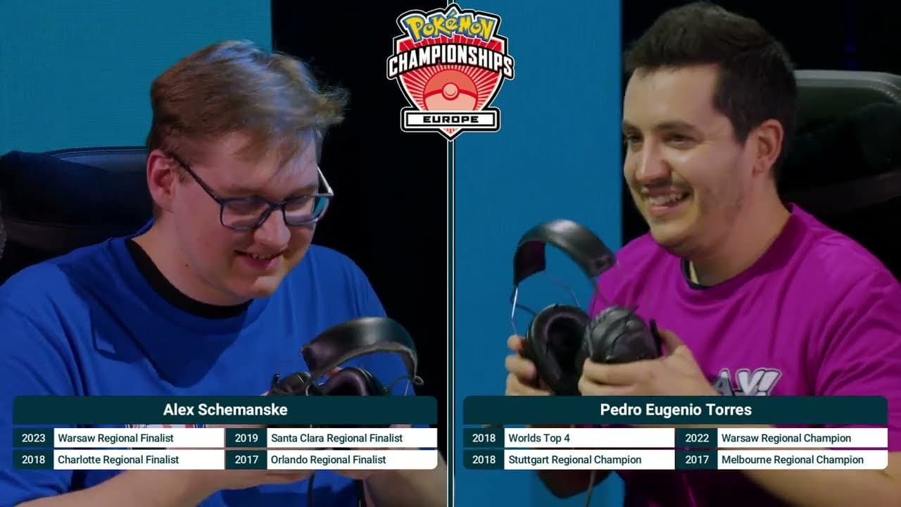 Clean match-start frame for Alex Schemanske versus Pedro Eugenio Torres
