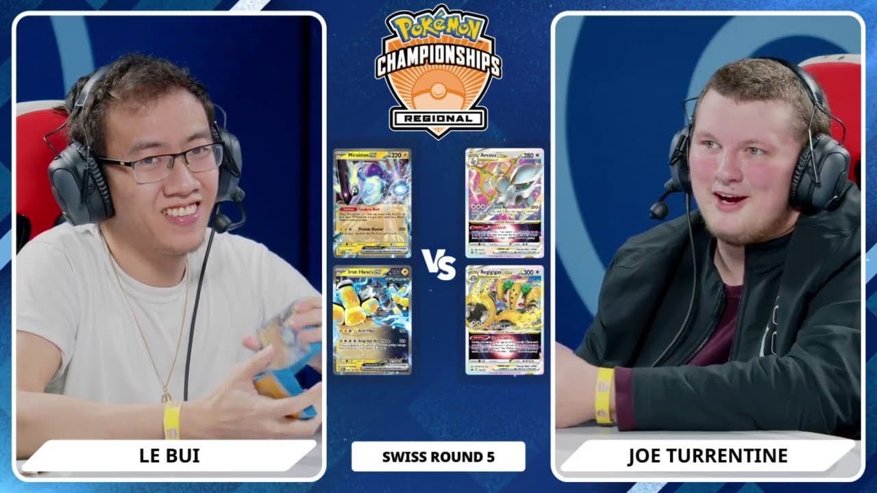 Clean match-start frame for Le Bui versus Joe Turrentine