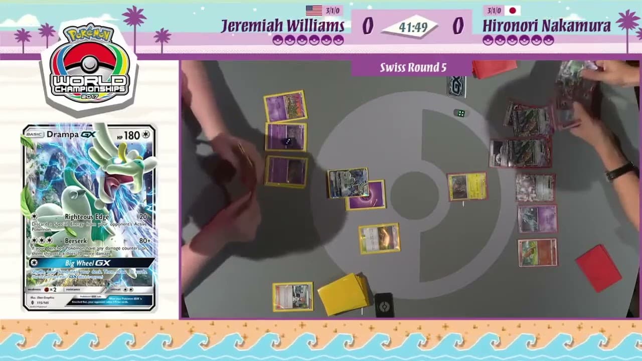 Jeremiah Williams vs Hironori Nakamura match-start frame