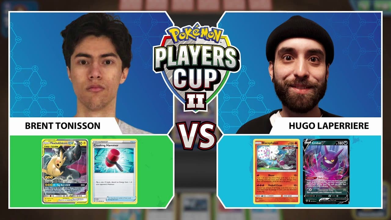 Clean match-start frame for Brent Tonisson versus Hugo Laperriere