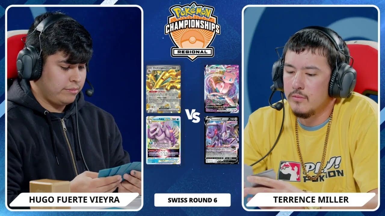 Clean match-start frame for Hugo Fuerte Vieyra versus Terrence Miller