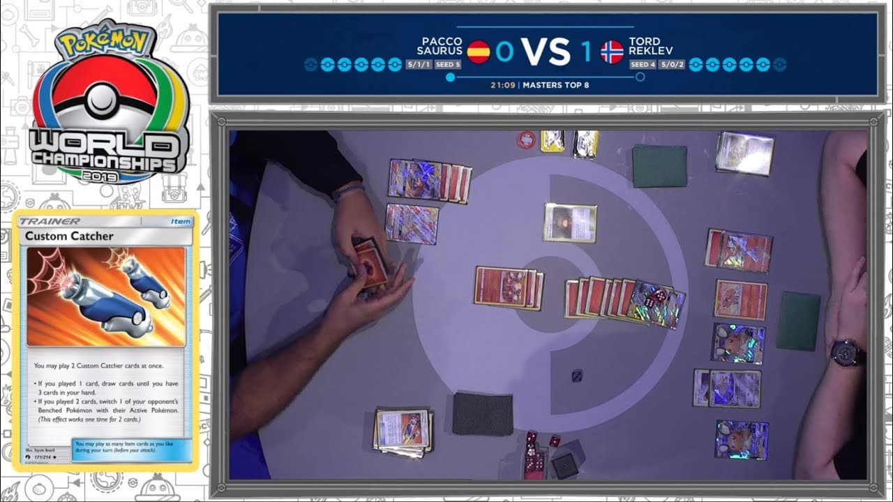 Clean match-start frame for Paco Vilchez Barea versus Tord Reklev