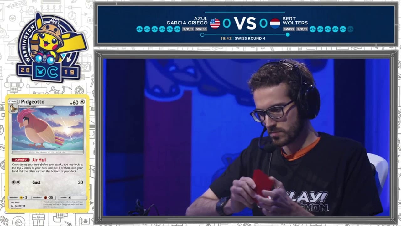 Clean match-start frame for Azul Garcia Griego versus Bert Wolters