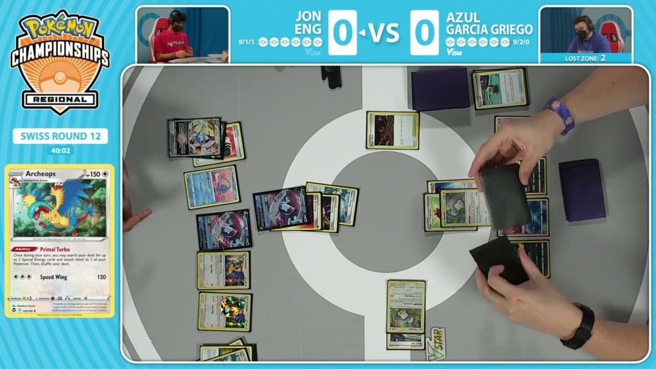 Jon Eng vs Azul Garcia Griego match-start frame