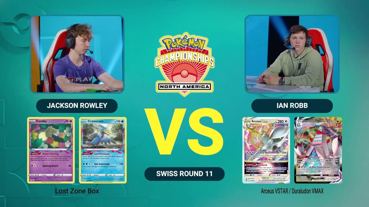 Clean match-start frame for Jackson Rowley versus Ian Robb