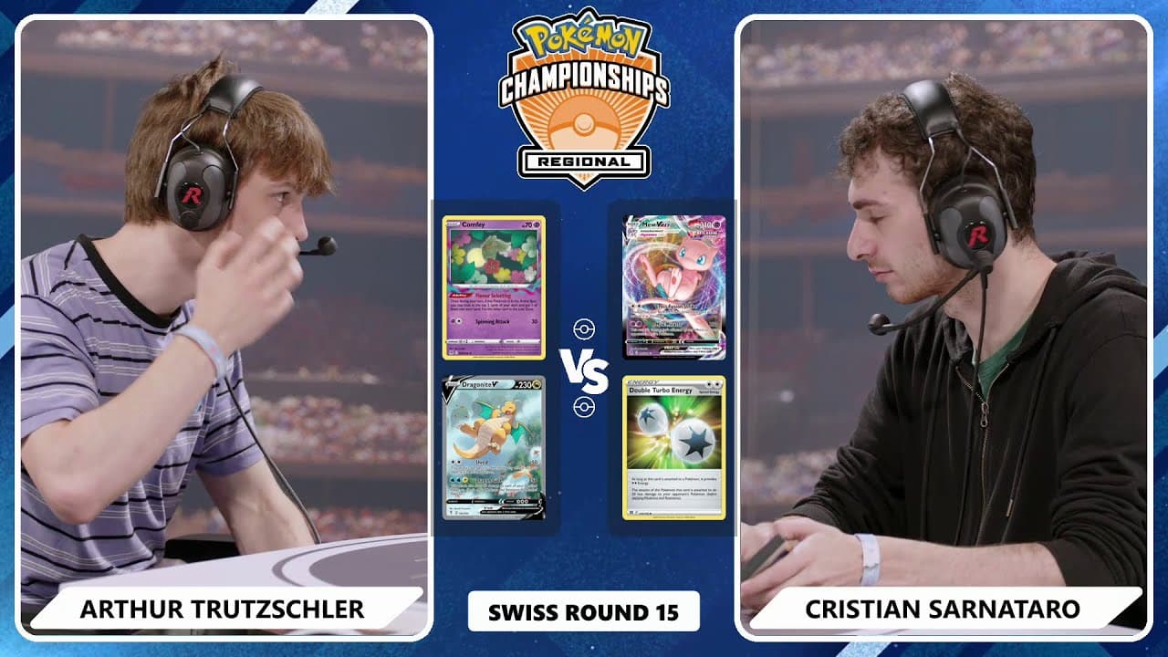 Clean match-start frame for Arthur Trutzschler versus Cristian Sarnataro