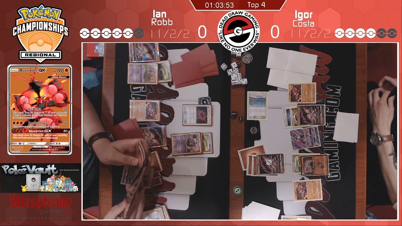 Ian Robb vs Igor Costa match-start frame