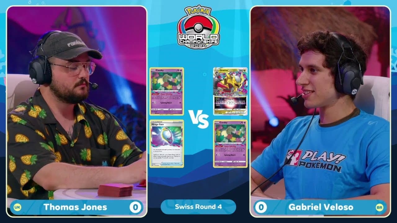 Clean match-start frame for Thomas Jones versus Gabriel Veloso