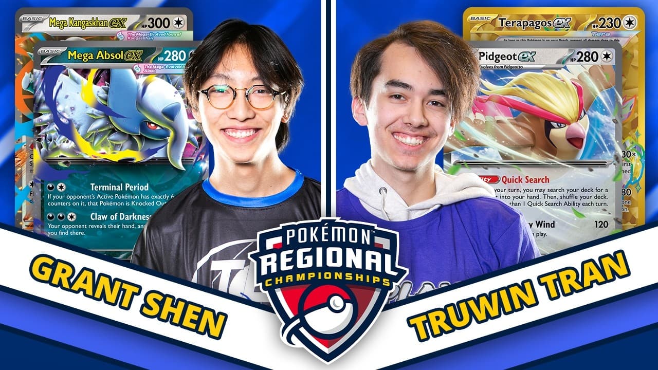 Clean match-start frame for Grant Shen versus Truwin Tran