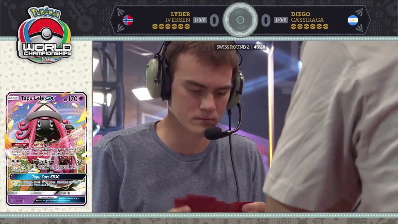 Diego Cassiraga vs Lyder Iversen match-start frame