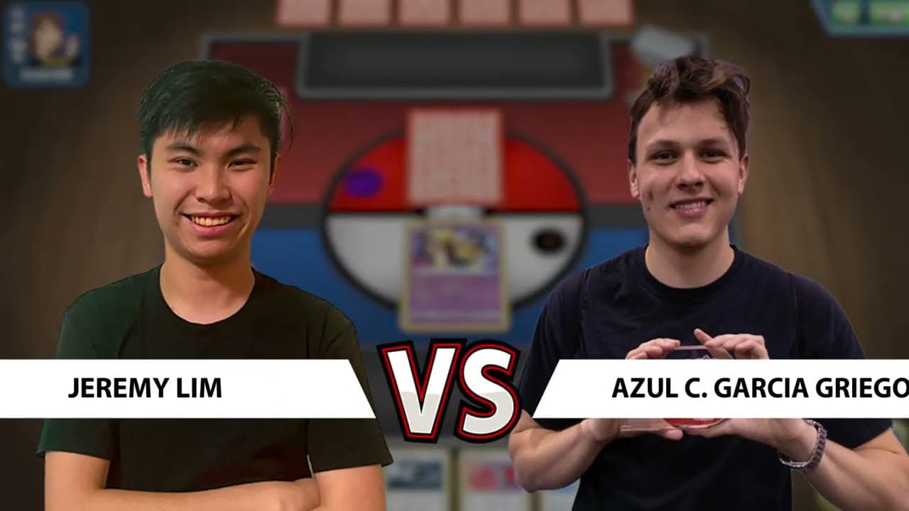 Clean match-start frame for Jeremy Lim versus Azul Garcia Griego