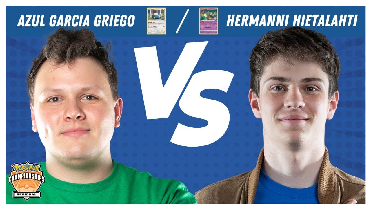 Clean match-start frame for Azul Garcia Griego versus Hermanni Hietalahti