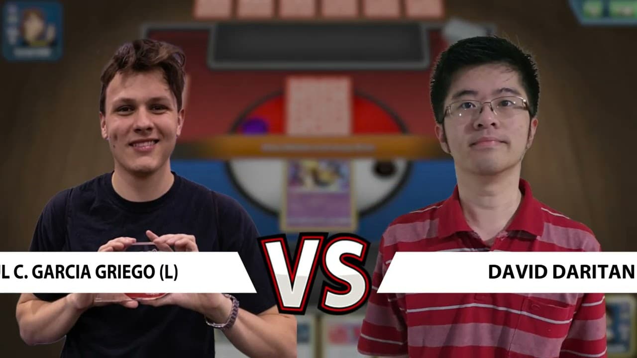 Clean match-start frame for Azul Garcia Griego versus David Frans Daritan