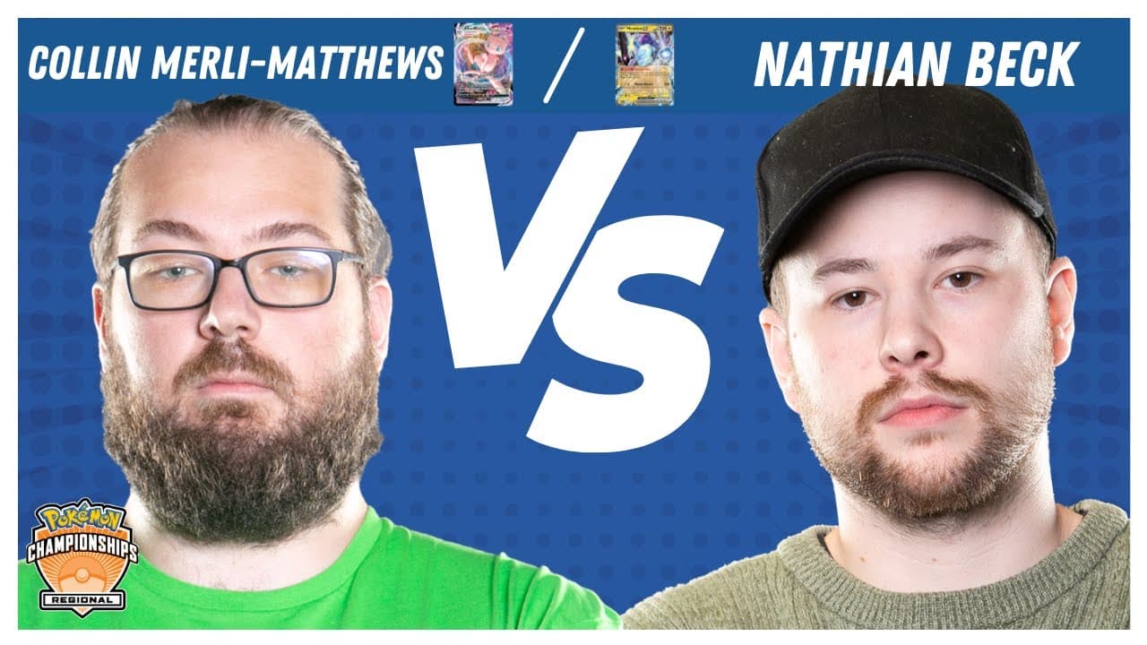 Clean match-start frame for Collin Merli-Matthews versus Nathian Beck