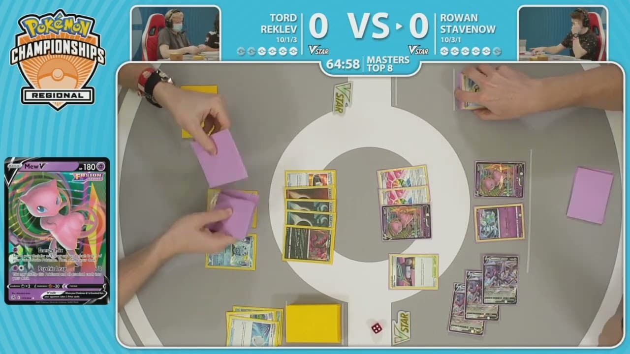 Clean match-start frame for Tord Reklev versus Rowan Stavenow