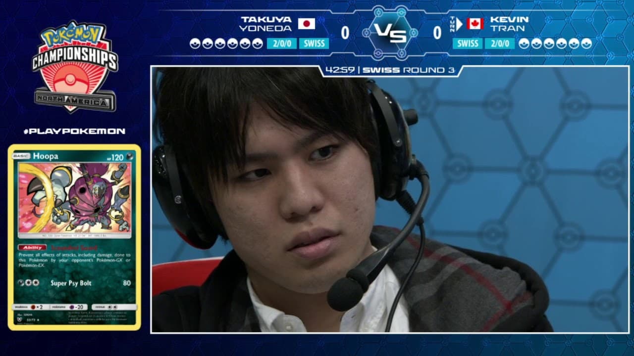 Clean match-start frame for Takuya Yoneda versus Kevin Tran