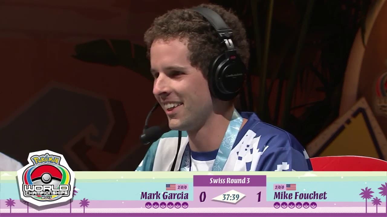 Clean match-start frame for Mark Garcia versus Mike Fouchet
