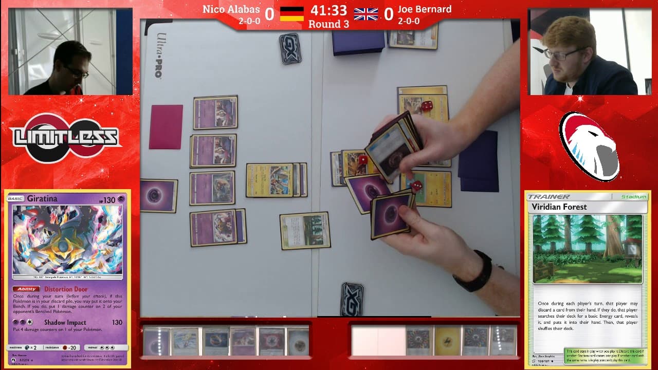 Clean match-start frame for Nico Alabas versus Joel Nguyen