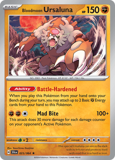 Bloodmoon Ursaluna, representing Bloodmoon Ursaluna
